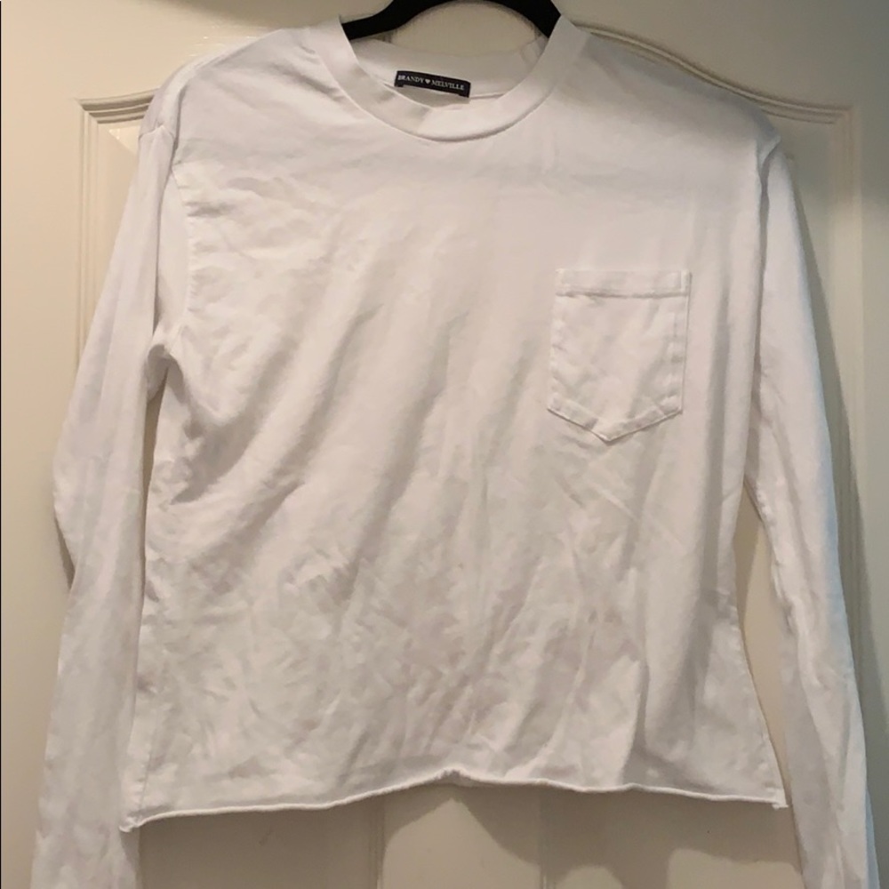White brandy long sleeve